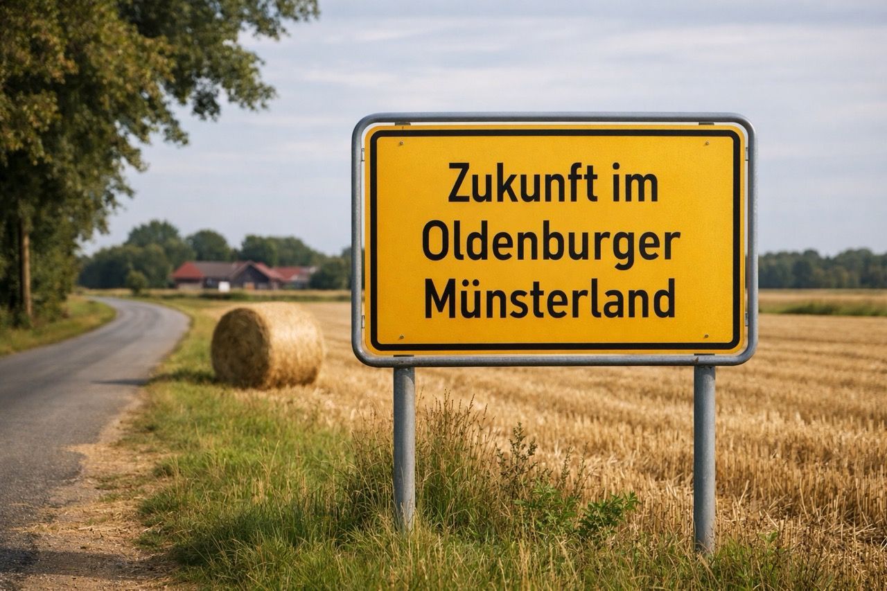 Ortseingang Oldenburger Münsterland, Start in die Zukunft