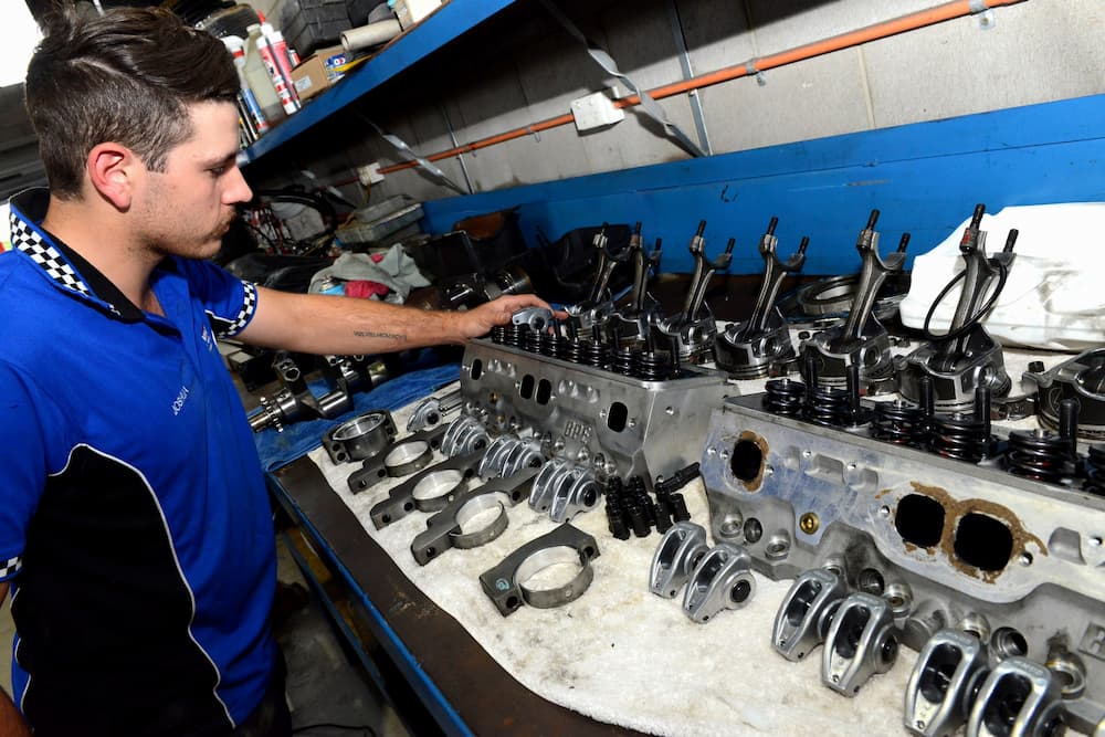 Auto Mechanic Cleaning Engine — Advanced Auto Electrics & Mechanical in Mission Beach, QLD