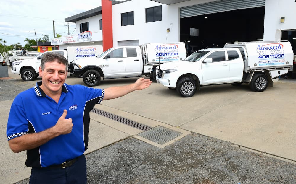 Owner outside of Workshop — Advanced Auto Electrics & Mechanical in Innisfail, QLD
