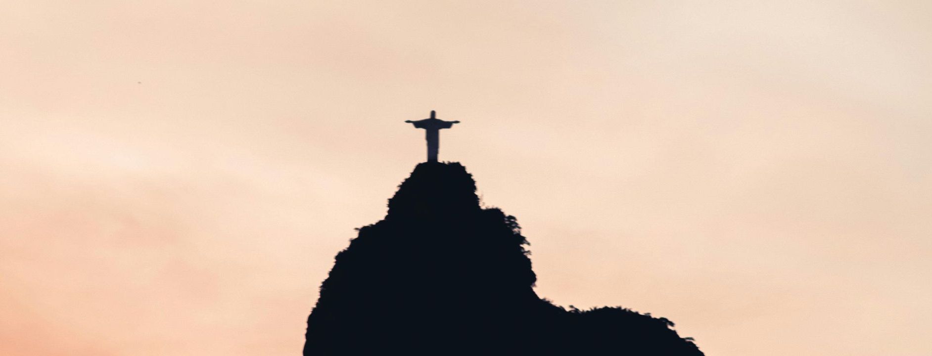 A Statue of Jesus on Top of a Mountain at Sunset — Angel of Light Nick Turner In Lismore, NSW
