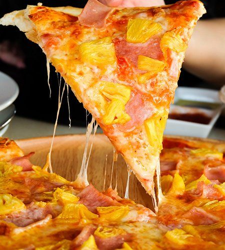 Hawaiian Pizza — Cheesy Pizza in East Palo Alto, CA