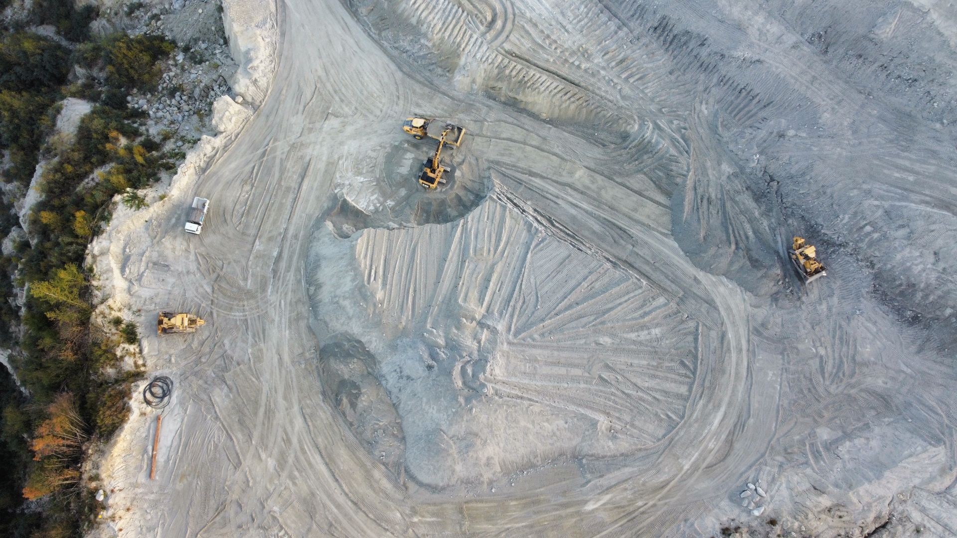 Cava di sabbia a Bologna