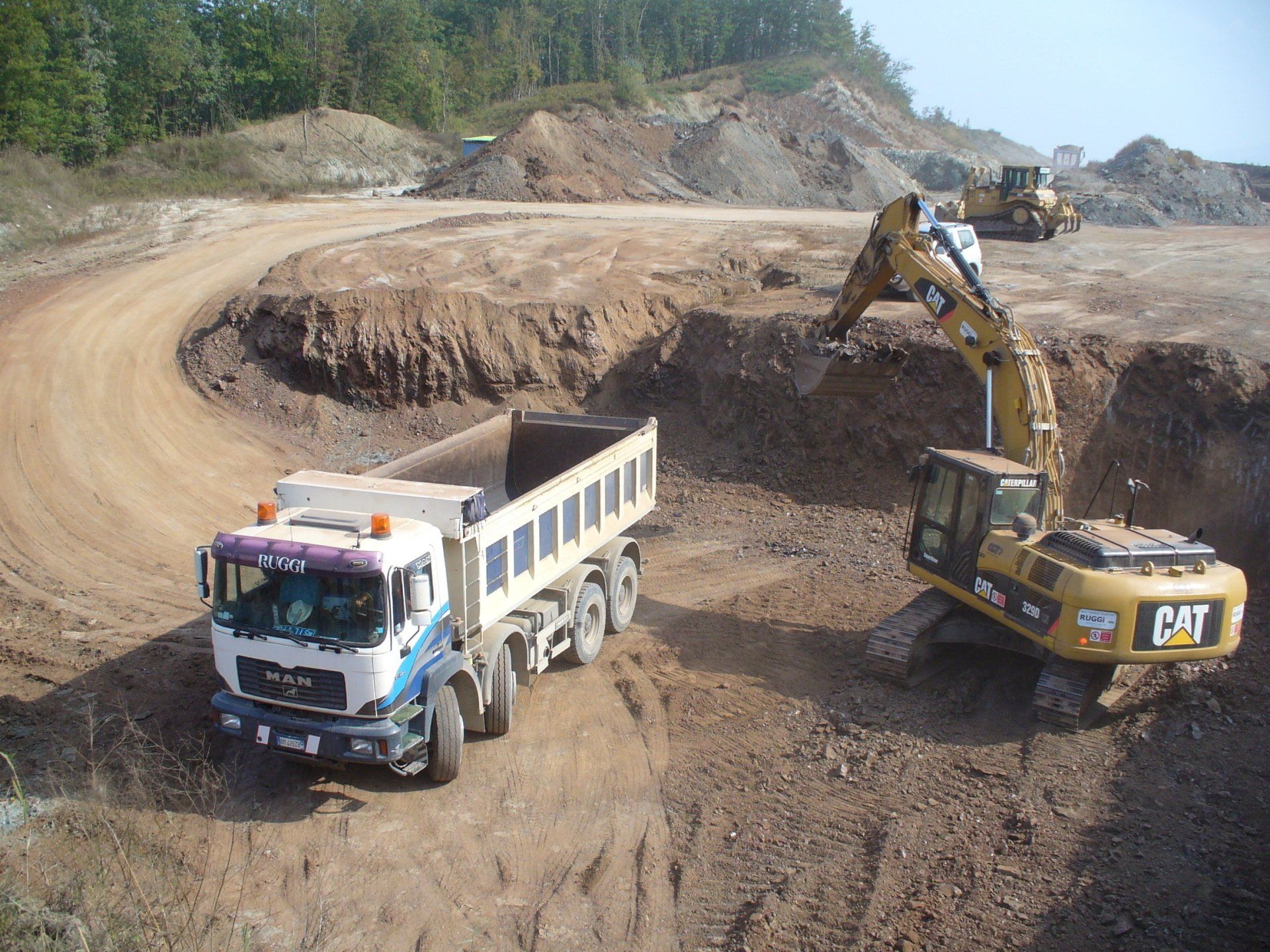 cava di argilla a Reggio Emilia