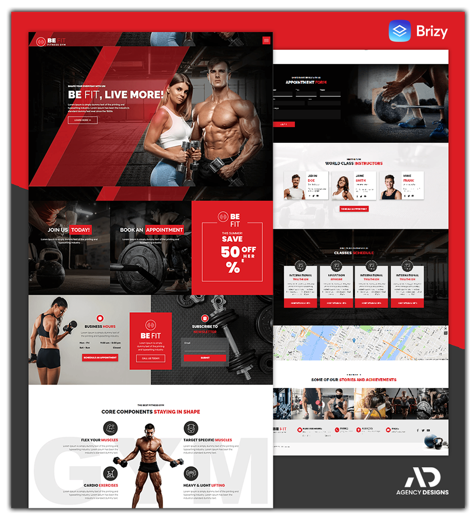 Personal TrainerWhite-Label Website Designs