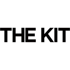 The word the kit is written in black and white on a white background.