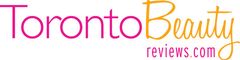 The logo for toronto beauty reviews.com