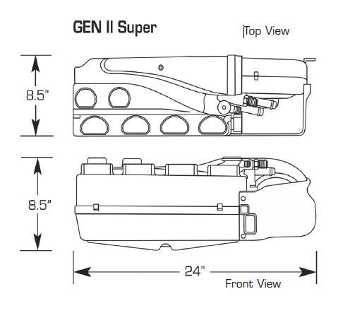 Gen II Super Outline — Winter Haven, FL — Auto Air & Audio