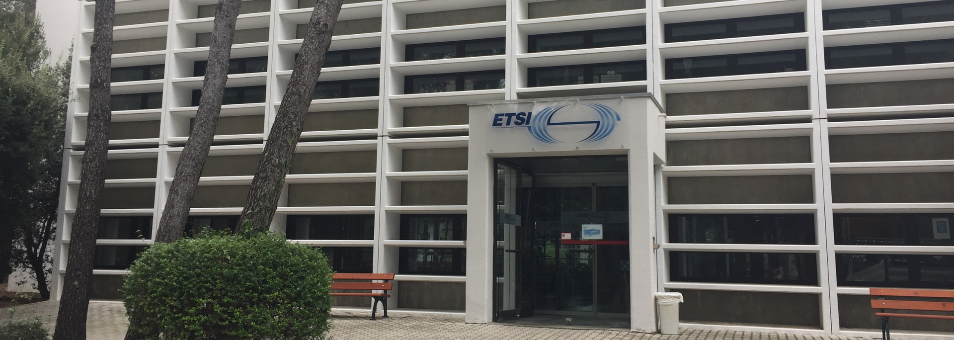Picture of ETSI headquarters.