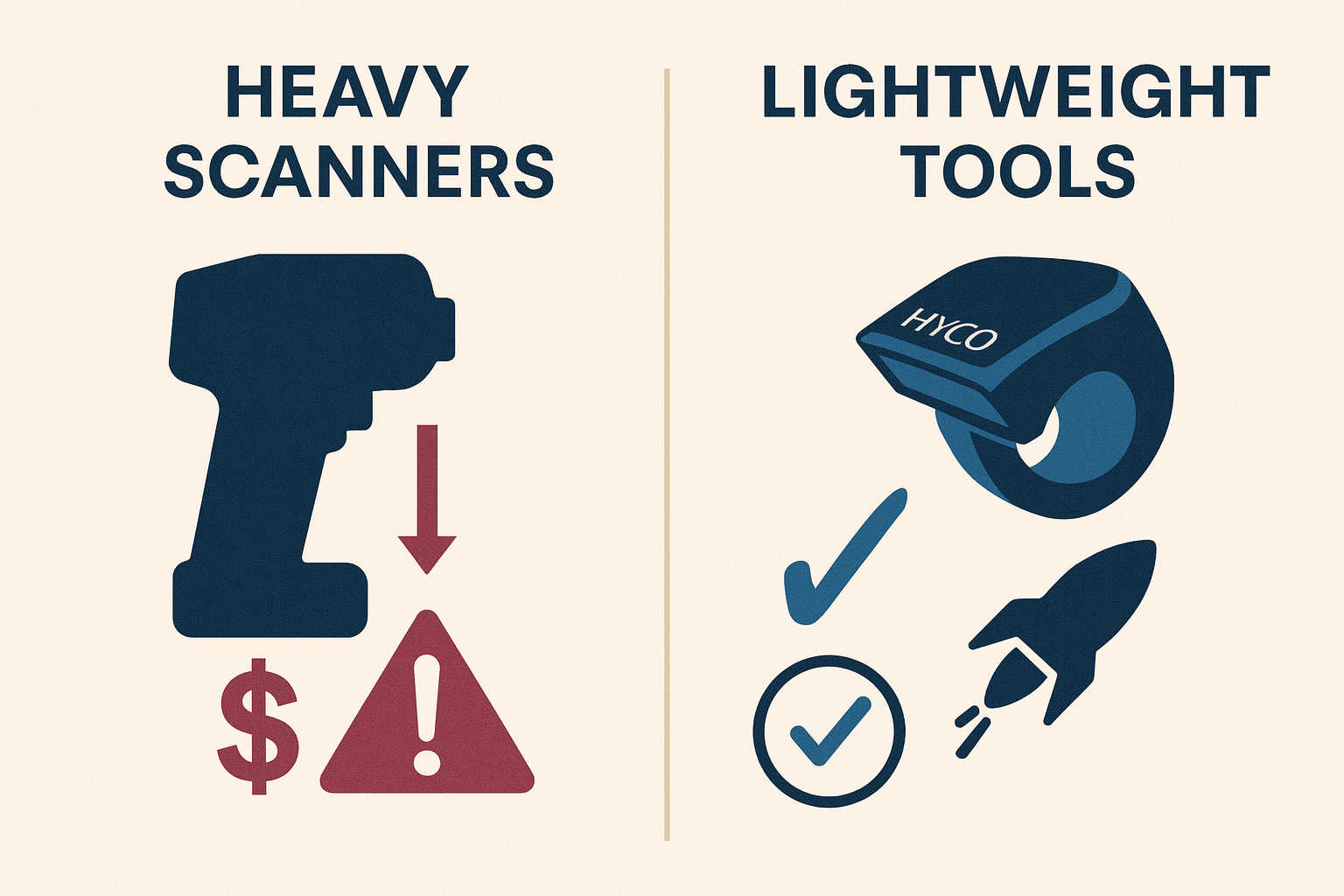 Lotwork HYCO ring scanner used in warehouse to reduce picking time and improve productivity with lightweight, wireless design.