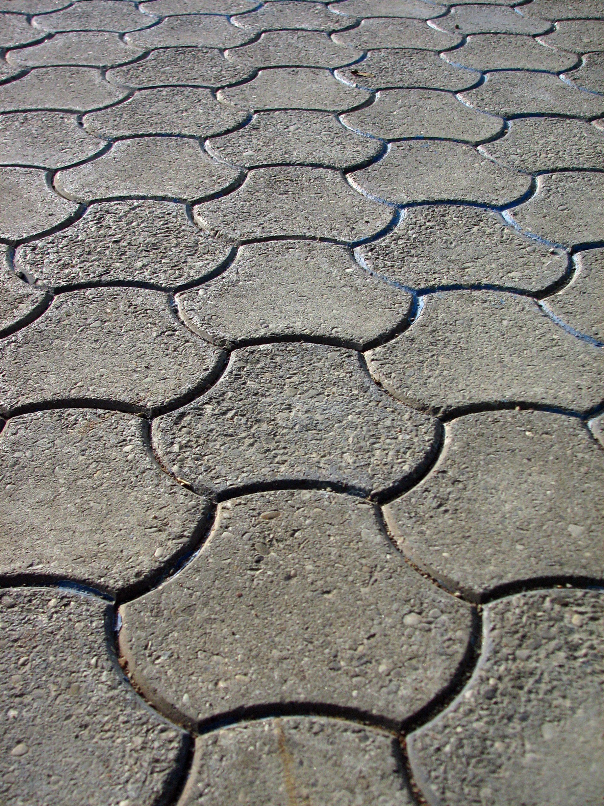 Mortar Matching — Abstract Hexagonal Road Pavement  in Ocean City, NJ