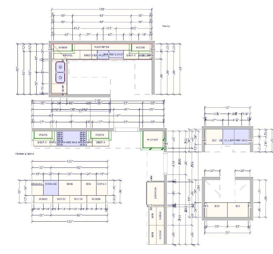 Three men are standing in a room looking at a brochure