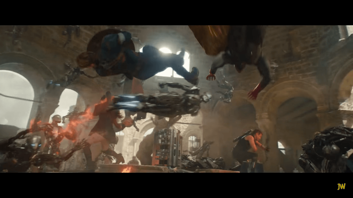 Professional stunt performers training in acrobatics and aerial movement inspired by tricking skills