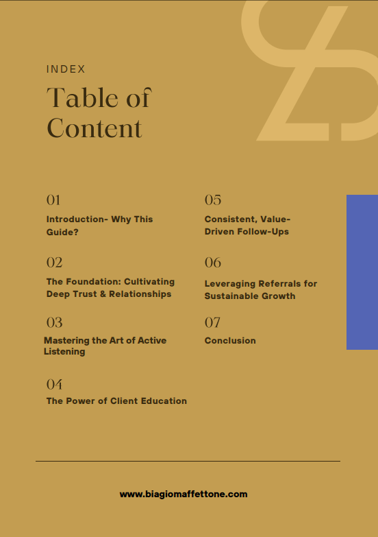 Table of Content
