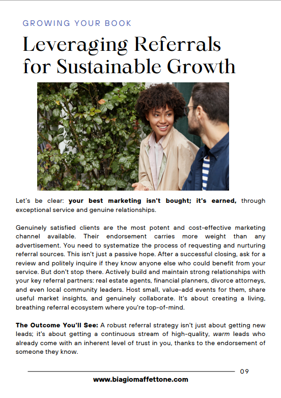 Leveraging Referrals for Sustainable Growth