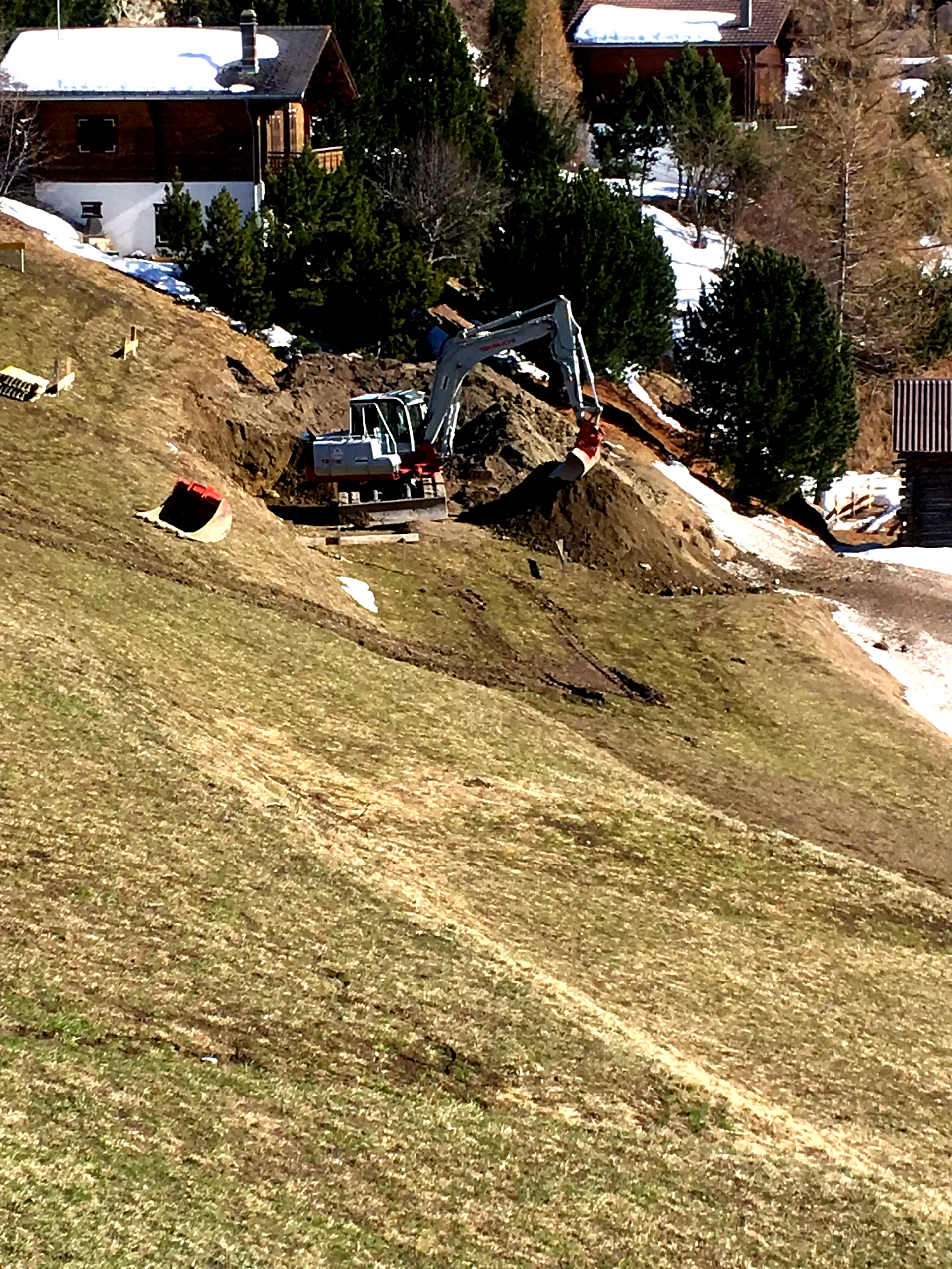 Terrassement et fouilles pour canalisations