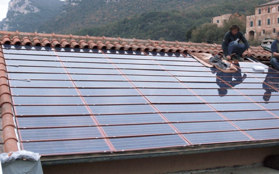 Impianto solare finito