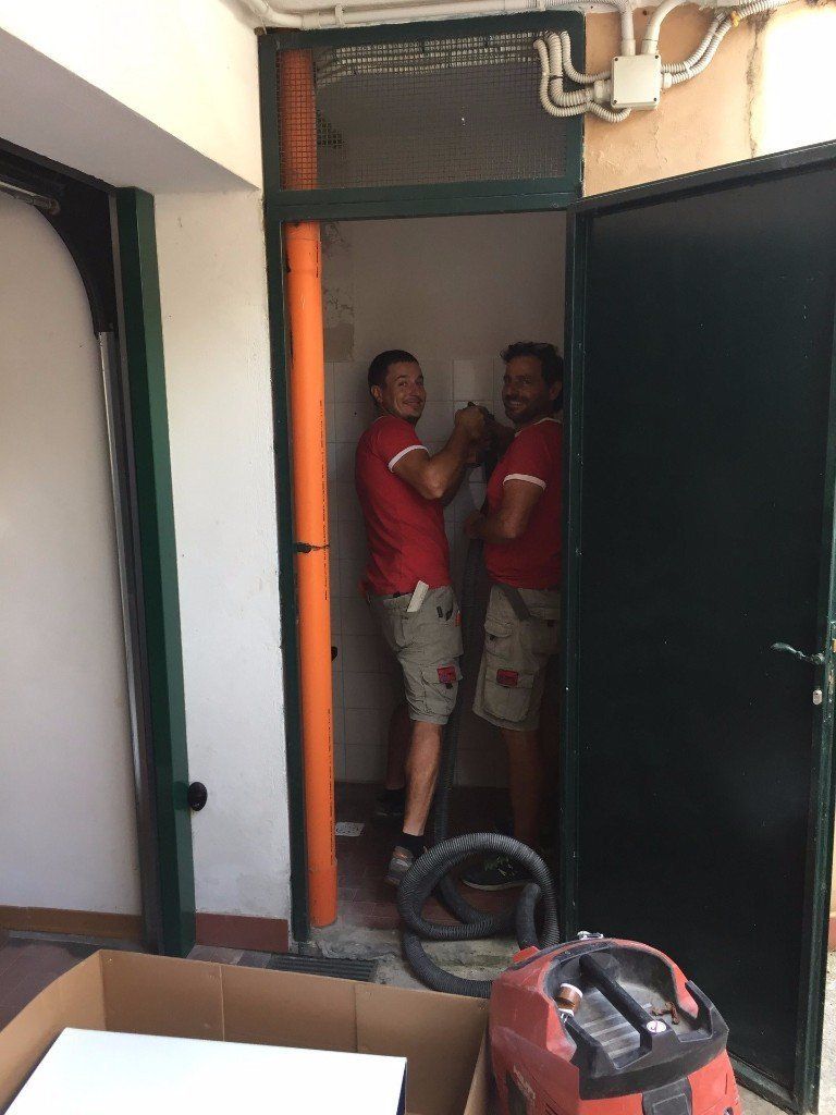 Installazione batteria Tesla