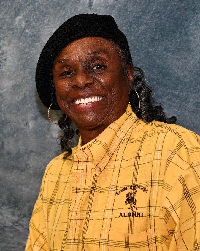 Shirley Adams-Cummings is a graduate of Scotlandville Senior High School class of 1964. She is the CEO of Jeannie & Jacki Décor. Mrs. Cummings has a passion for volunteering within her community and serving those in need. She volunteers monthly at the First Presbyterian Church of Scotlandville clothes closet for those in need and nearly every home football game at Scotlandville Magnet High School