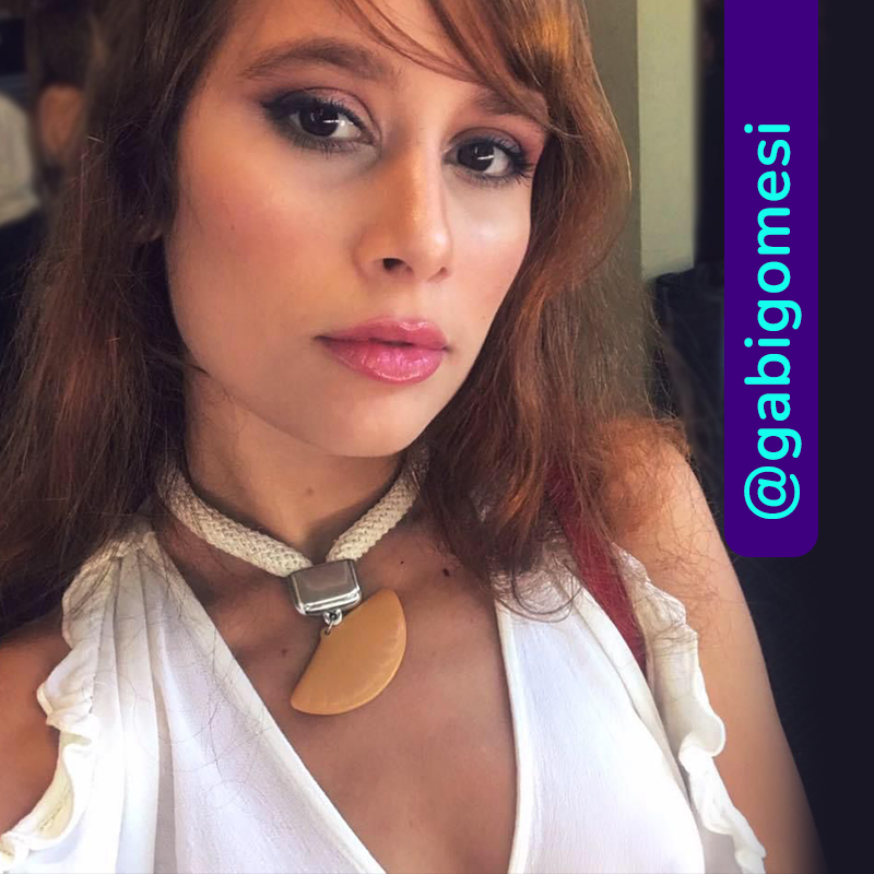 Foto de Gabi Gomes da Carretel mídia