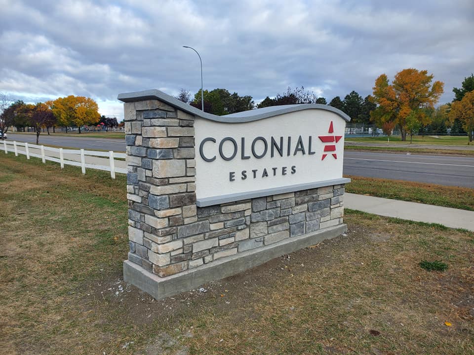 Stone Estate Signage