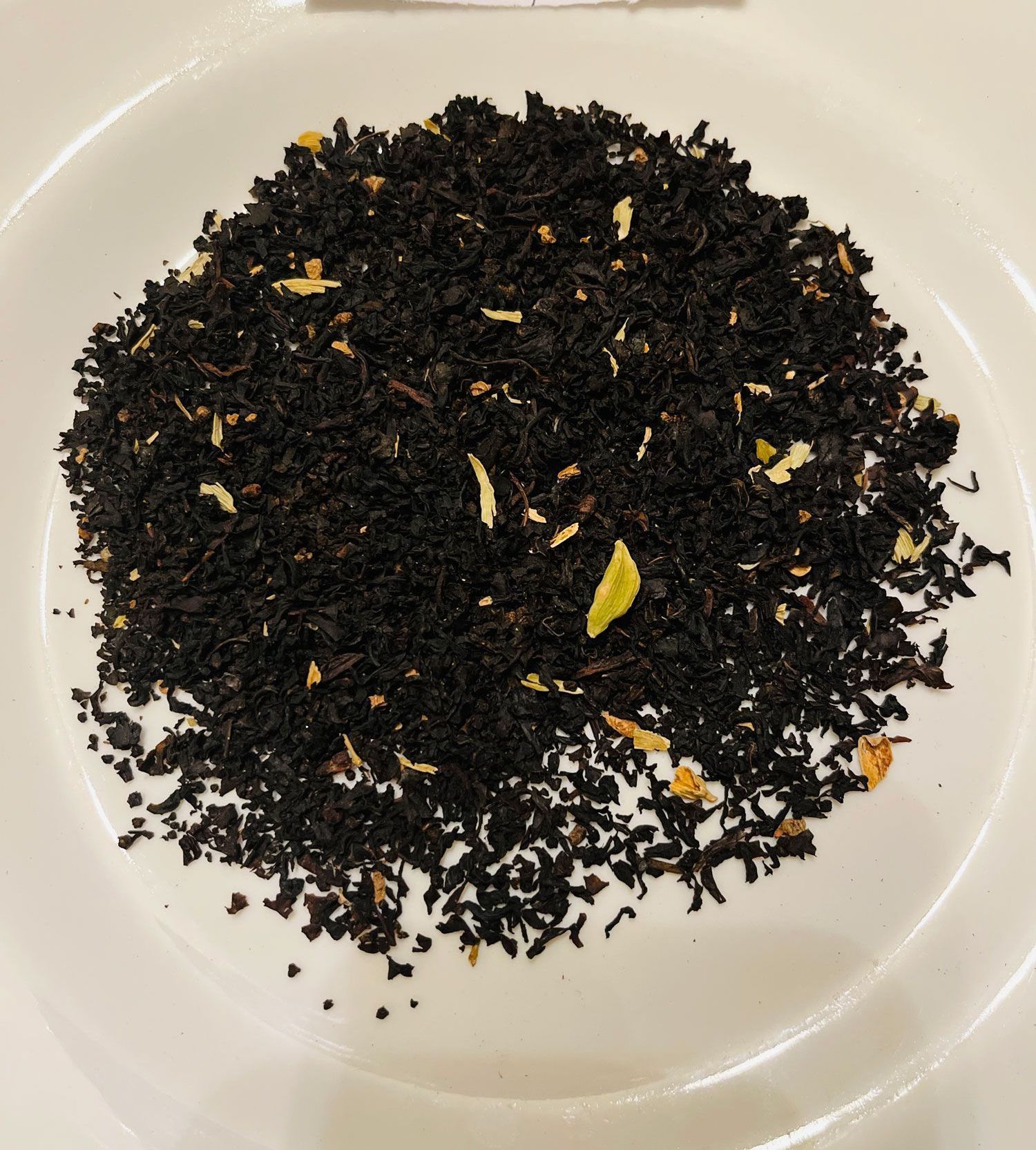 Wedding Chai is spiced black tea, brewed to perfection and blended with a hint of ginger, cinnamon, and cardamom for a rich, flavor-packed taste. The perfect drink for a cold winter day or to sip on your porch as you watch the leaves fall.