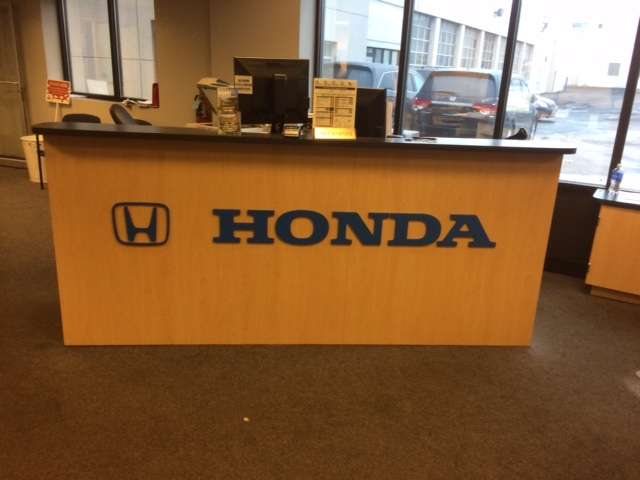 Commercial Fixtures — Sloane Honda Desk in Cheltenham, PA