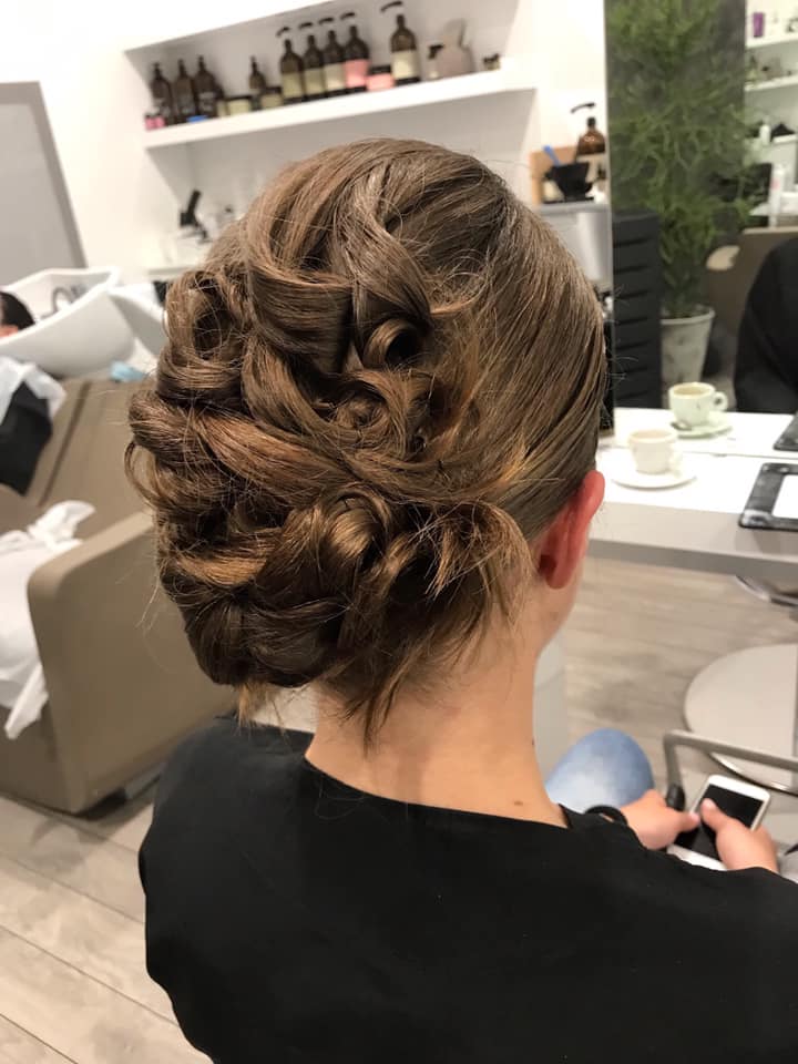 acconciatura per eventi