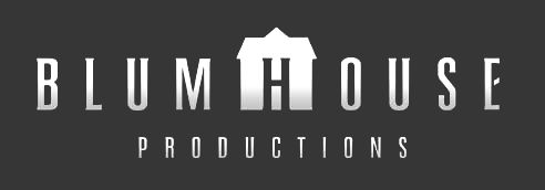 A black and white logo for blumhouse productions