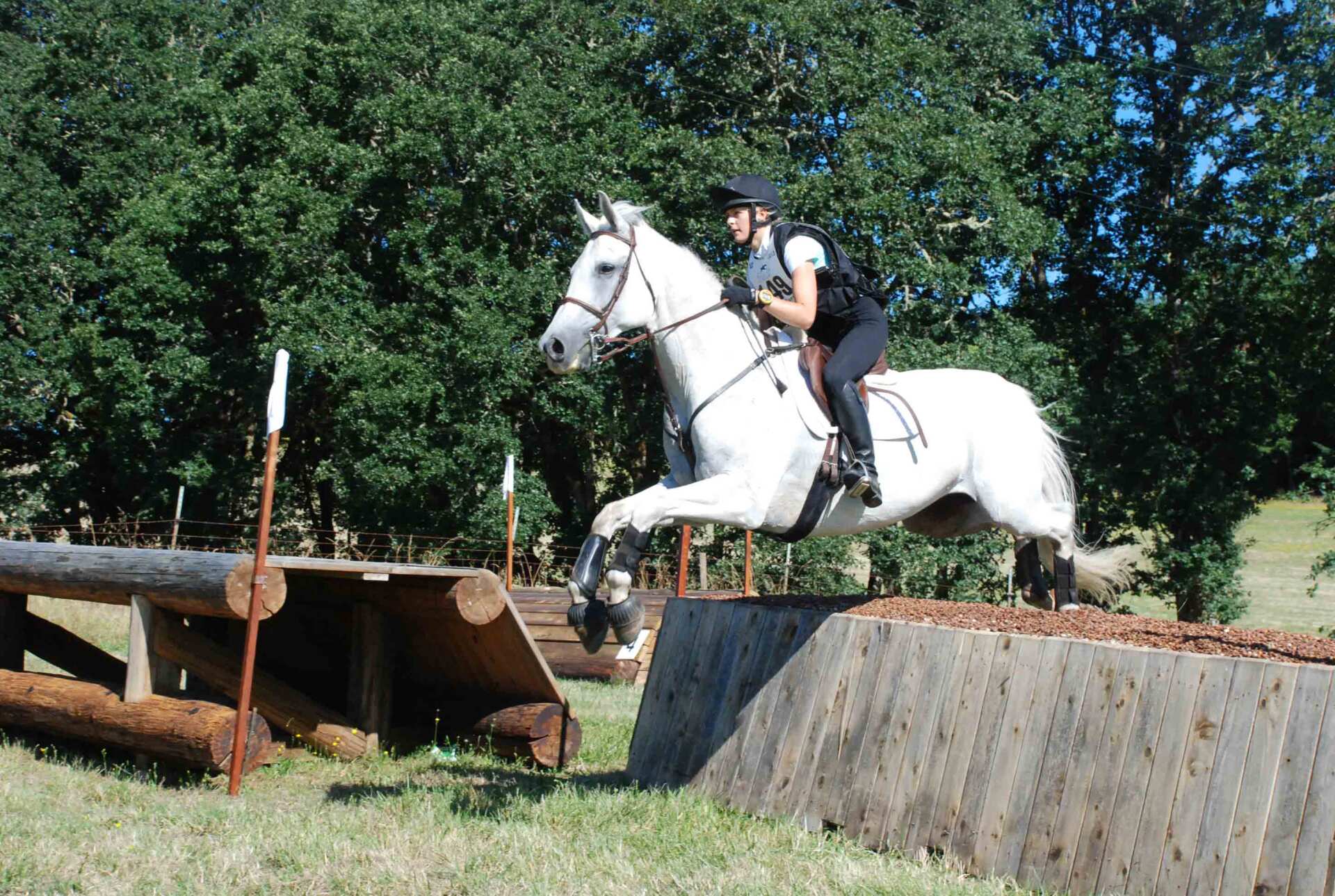 Riding at farm Horse Trials — Philomath, OR — Inavale Farm - Stables