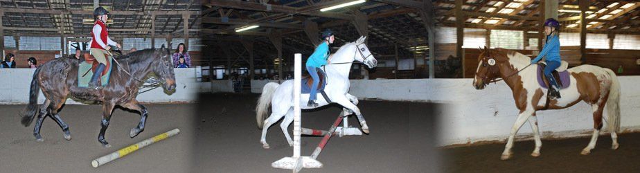 Horse Riding Inside the Arena — Philomath, OR — Inavale Farm - Stables