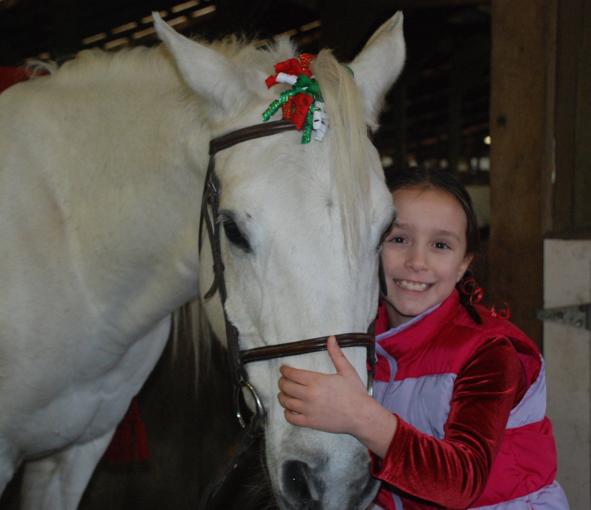 Girl Ready for a Holiday Fun Show — Philomath, OR — Inavale Farm - Stables