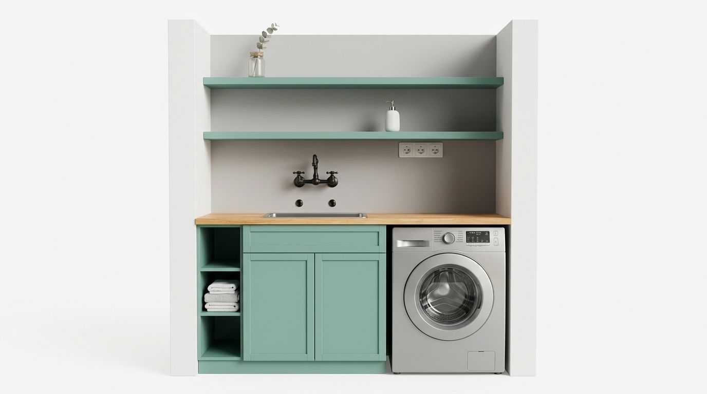 Diseño Lavanderia Pequeña