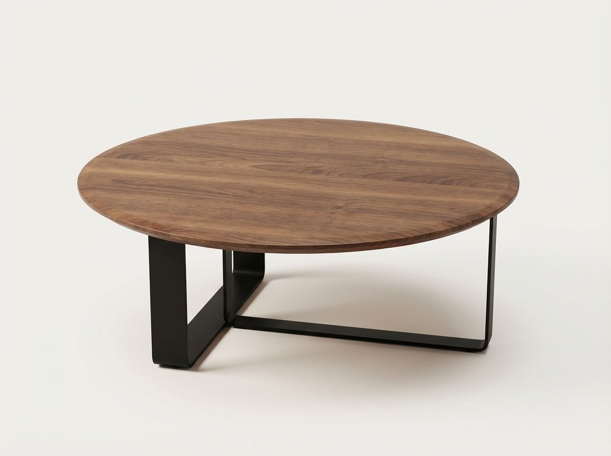 Mesa de Centro Piedra Madera