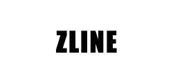 ZLINE logo: Bold, black text on white background.