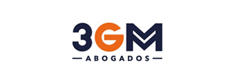 Un logotipo para una empresa llamada 3GM abogados.