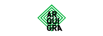 Un logo verde y negro para Arquigra
