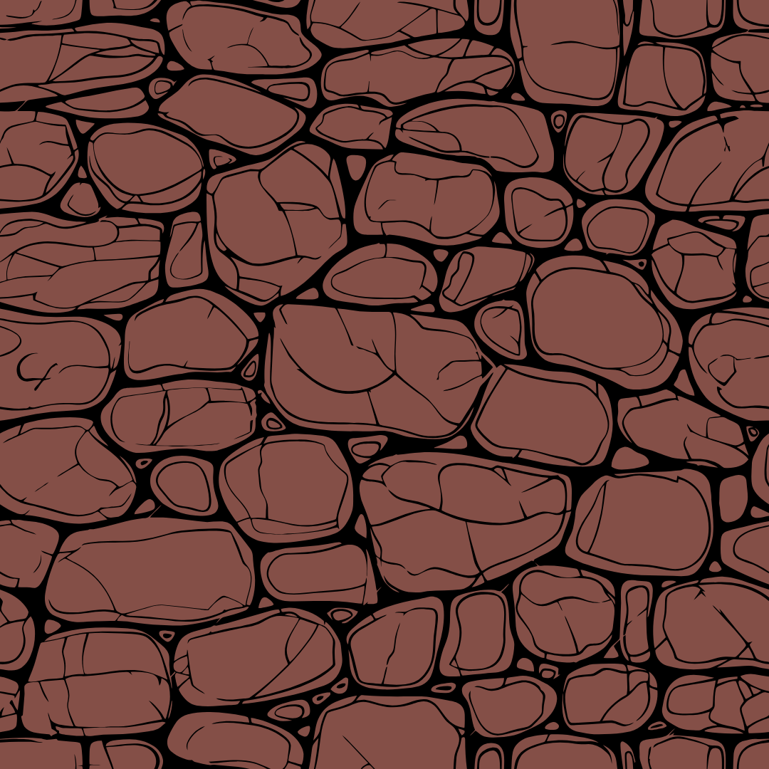 It looks like a brick wall with a lot of rocks in it.