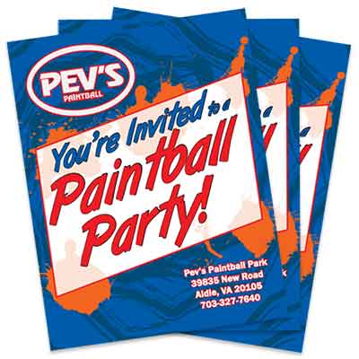 Pev's Party Invitation