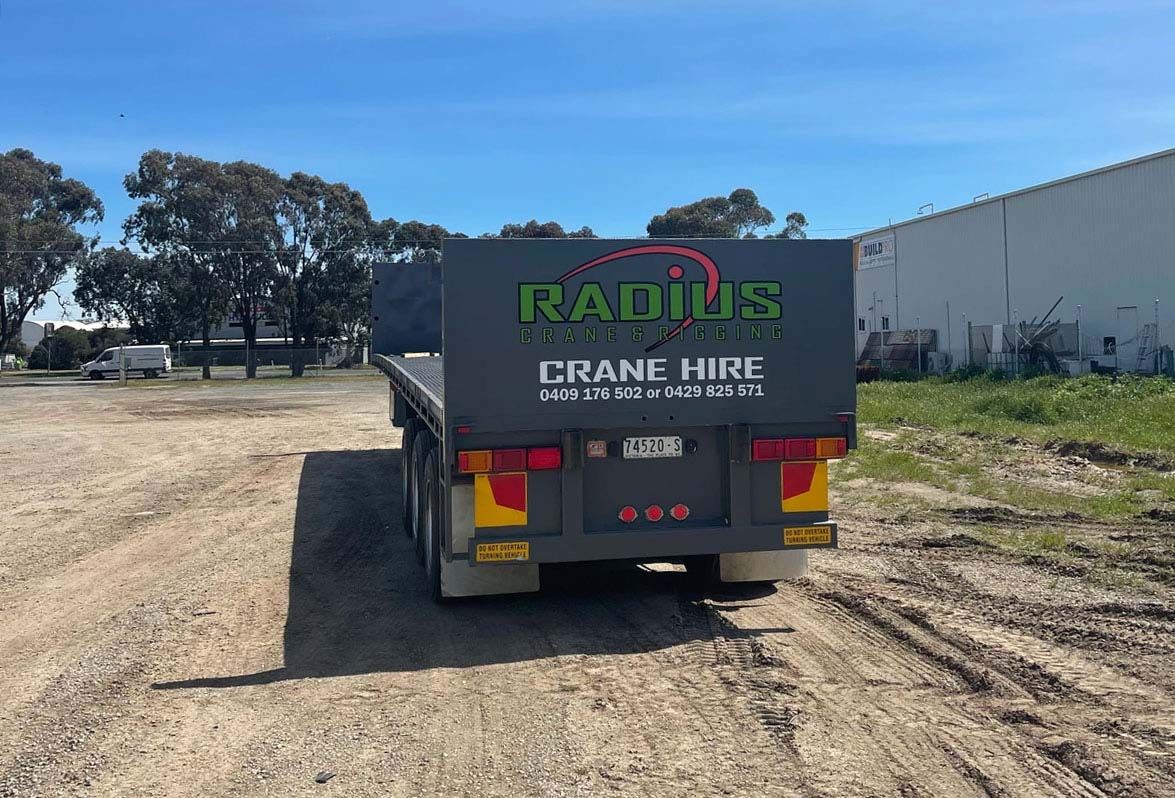 Radius Cranes Horsham, Crane Trailer
