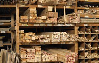 Wood on Shelves