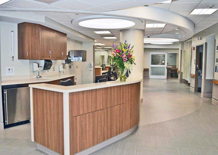 office reception desk