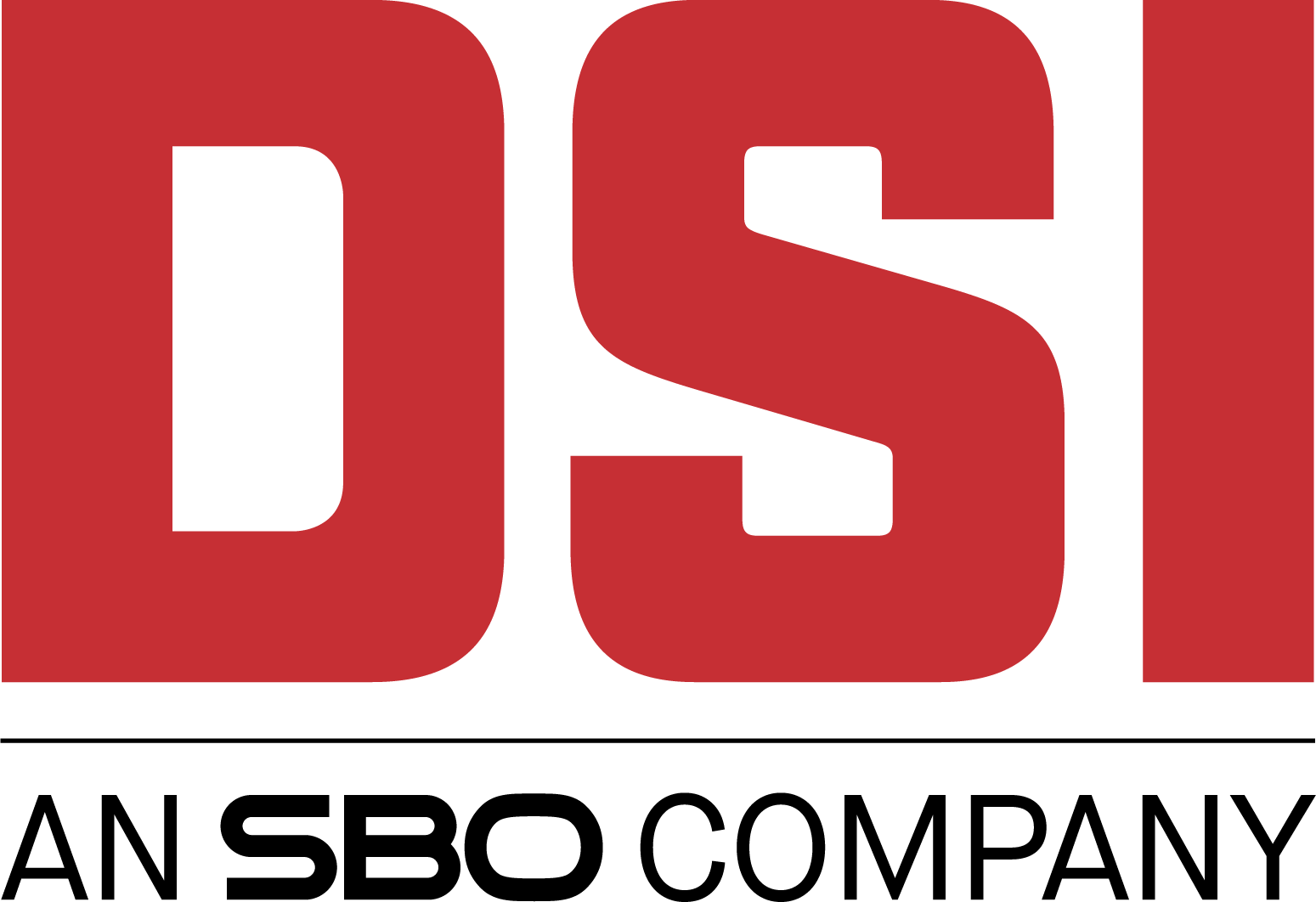 A red and white logo for osi and pbl