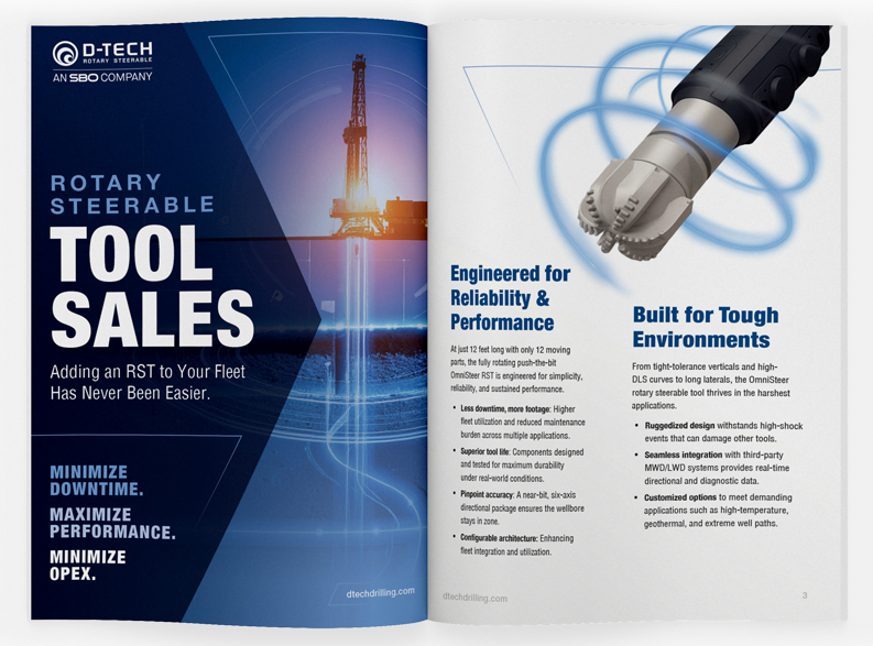 Fact Sheet Sales Brochure  Document for a company called D-Tech