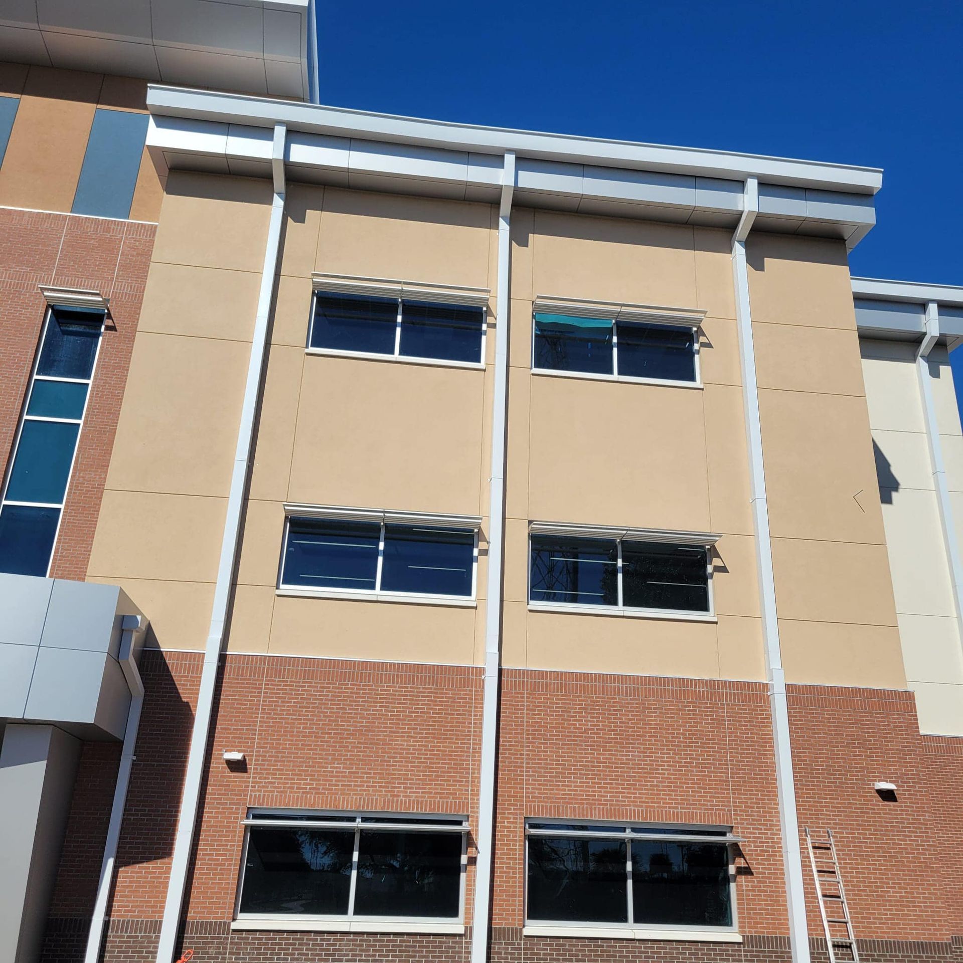 Commercial metal roof installation in Panama City Beach, FL