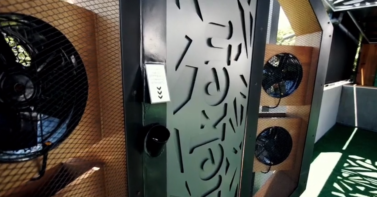 ventiladores, reciclagem, água