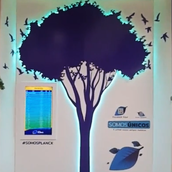 Uma placa que diz somos unicos