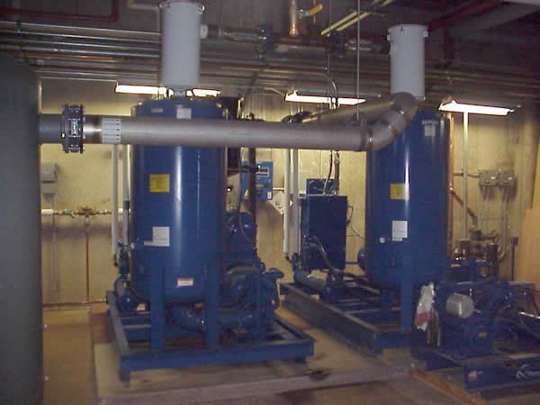 Blue Compressor Engine — La Porte City, IA — Compressed Air & Equipment Co.