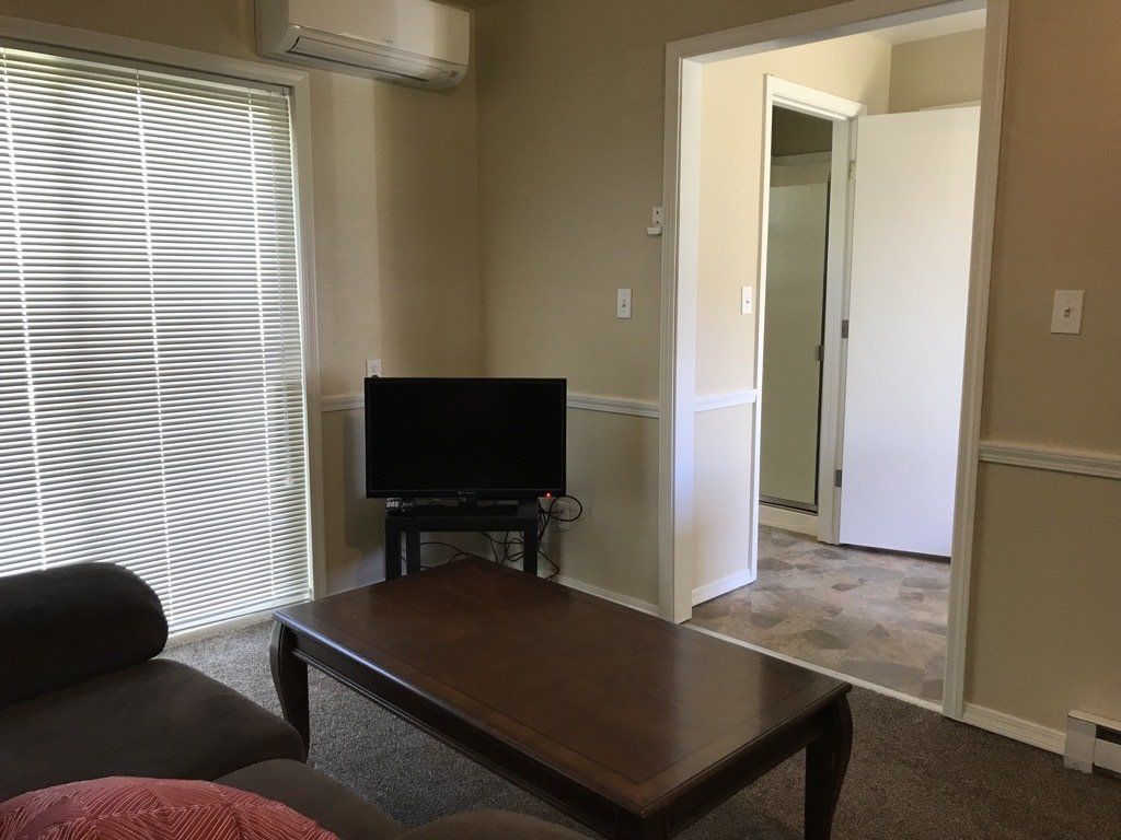 Living Room | Lake Pointe Apartments