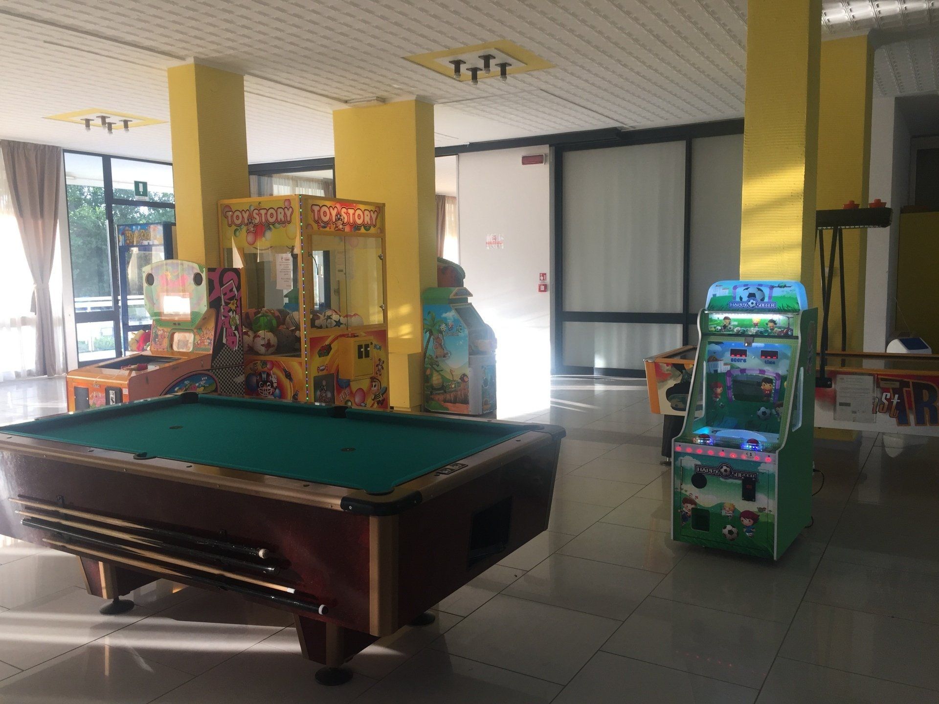 Allestimento Sala - Wonder Games Rimini