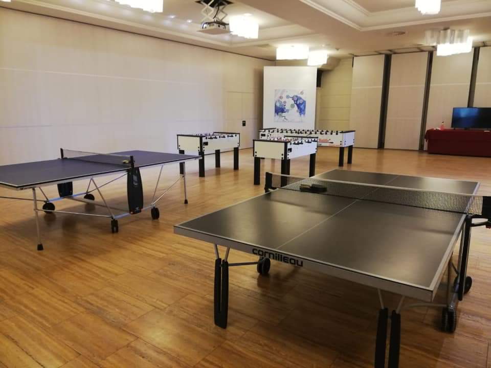 Allestimento sala -Wonder Games Rimini